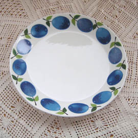 PRUNUS PLATE(M)/GUSTAVSBERG/Stig.L