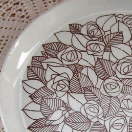 ROSENFALT PLATE(M)/GUSTAVSBERG/Stig.L